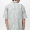 Chemise imprimée à manches courtes