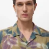 Chemise imprimée à manches courtes