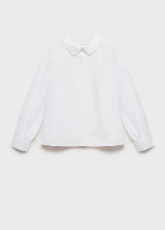 Chemise longue en coton