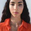 Chemise oversize à effet froissé