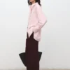 Chemise oversize à poche