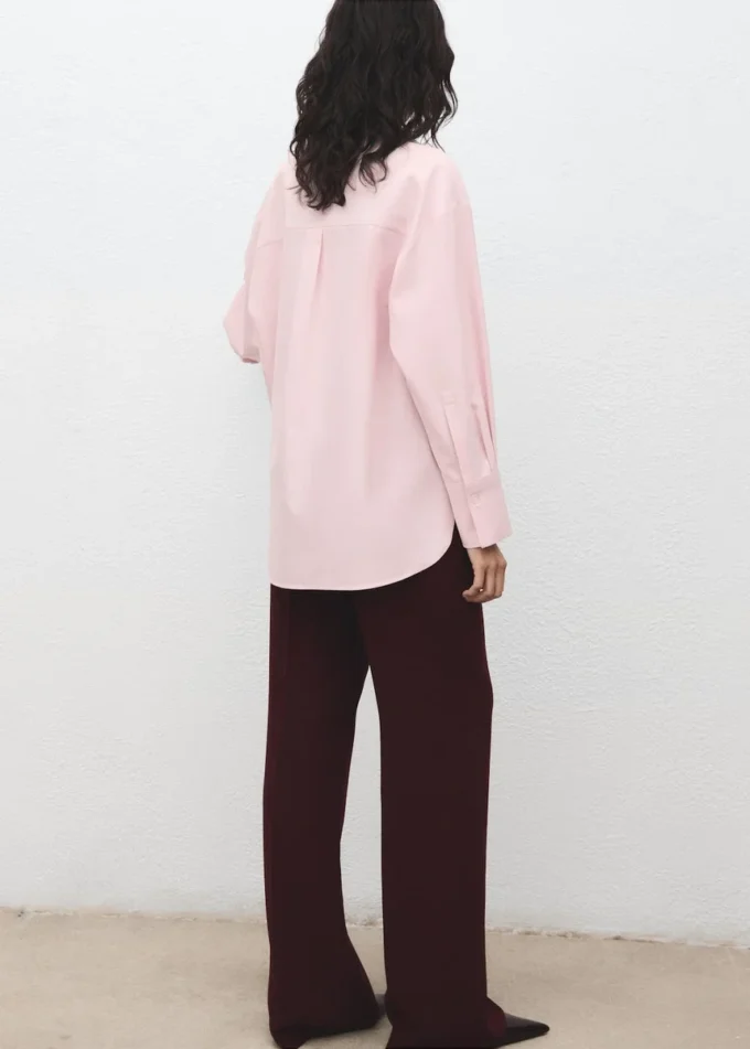 Chemise oversize à poche
