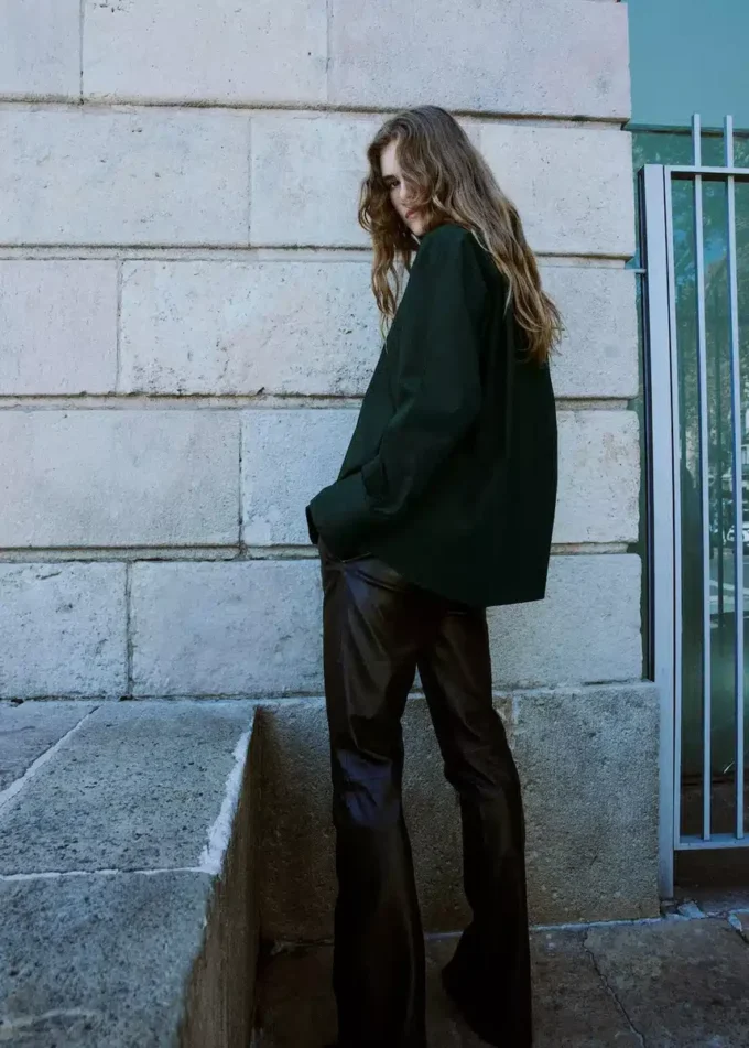Chemise oversize à poche