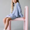 Chemise oversize à rayures