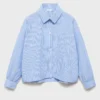 Chemise oversize à rayures