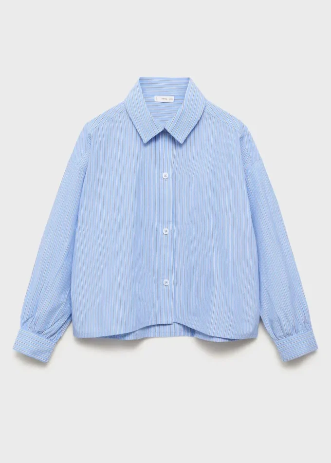 Chemise oversize à rayures