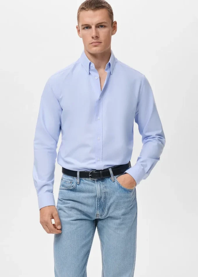 Chemise Oxford 100 % coton