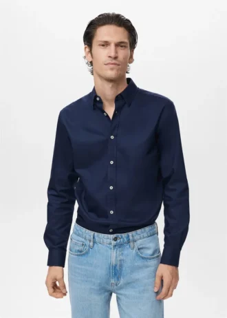 Chemise Oxford 100 % coton
