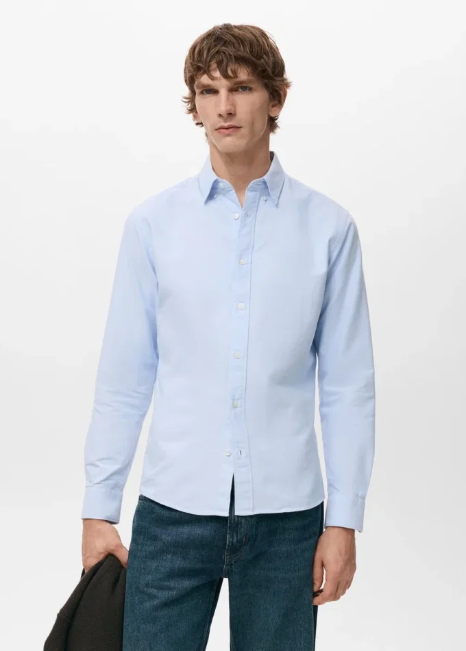 Chemise Oxford 100 % coton