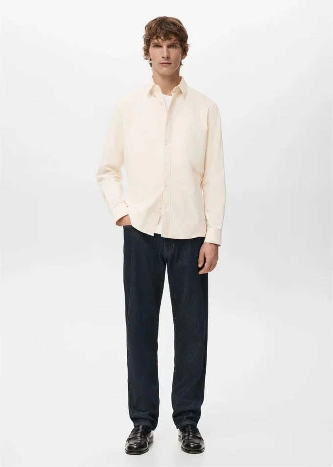 Chemise Oxford 100 % coton