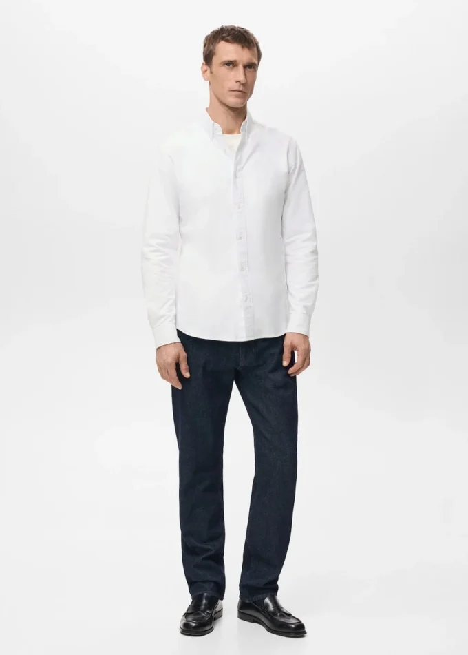 Chemise Oxford 100 % coton