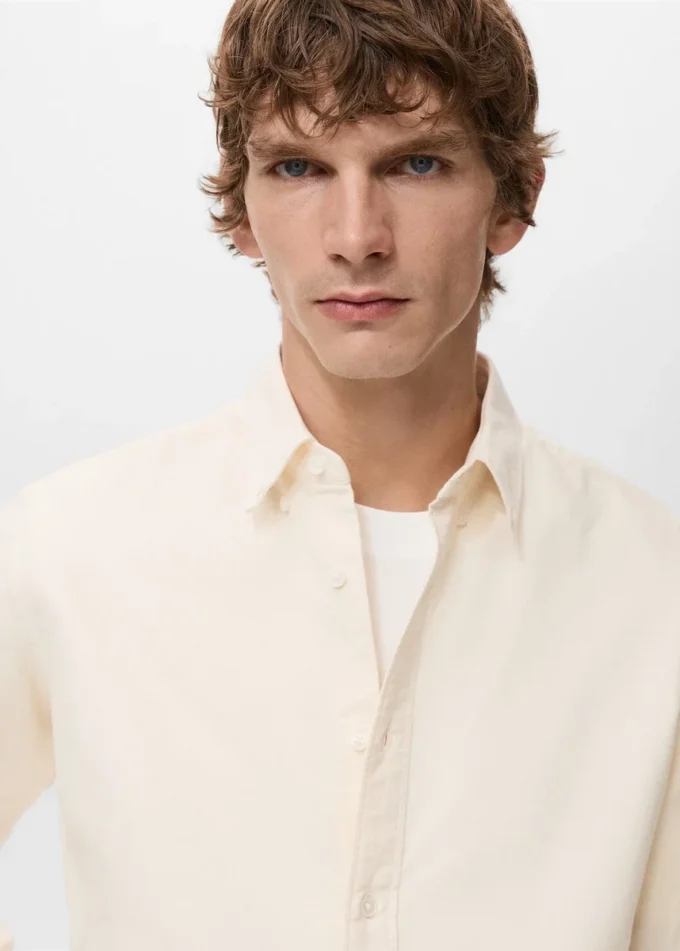 Chemise Oxford 100 % coton
