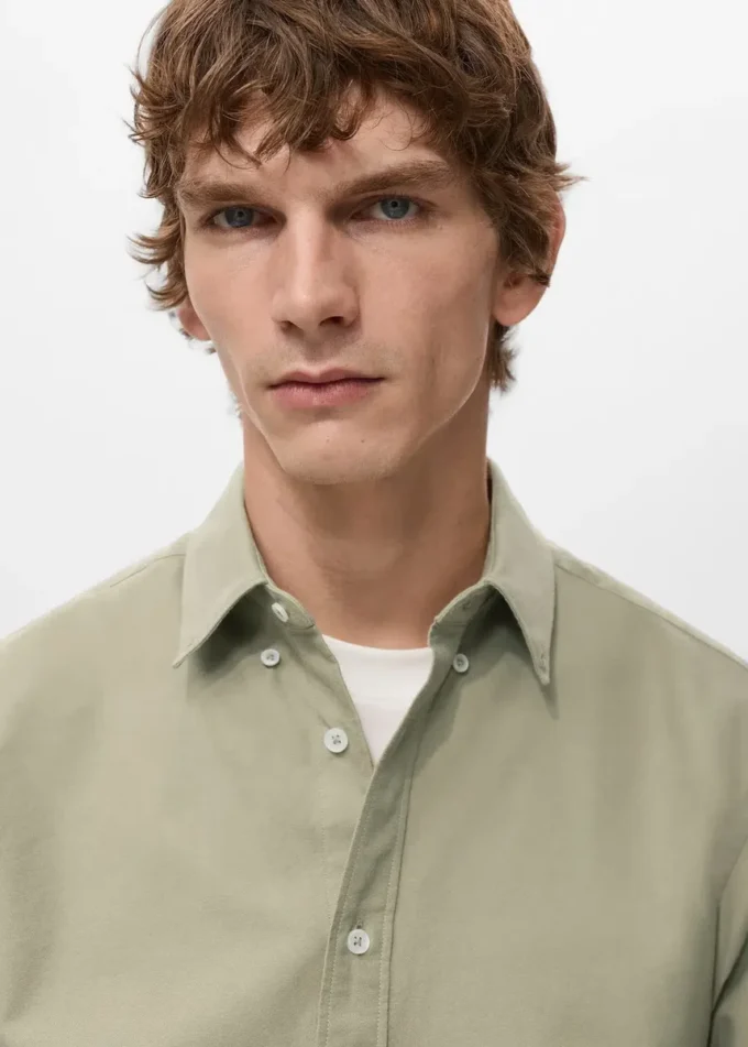 Chemise Oxford 100 % coton