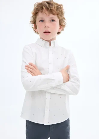 Chemise Oxford imprimée