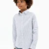 Chemise Oxford rayée
