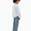 Chemise Oxford rayée