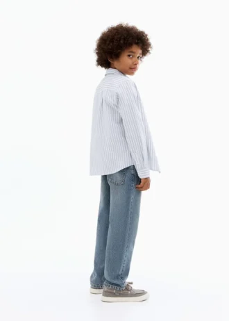 Chemise Oxford rayée