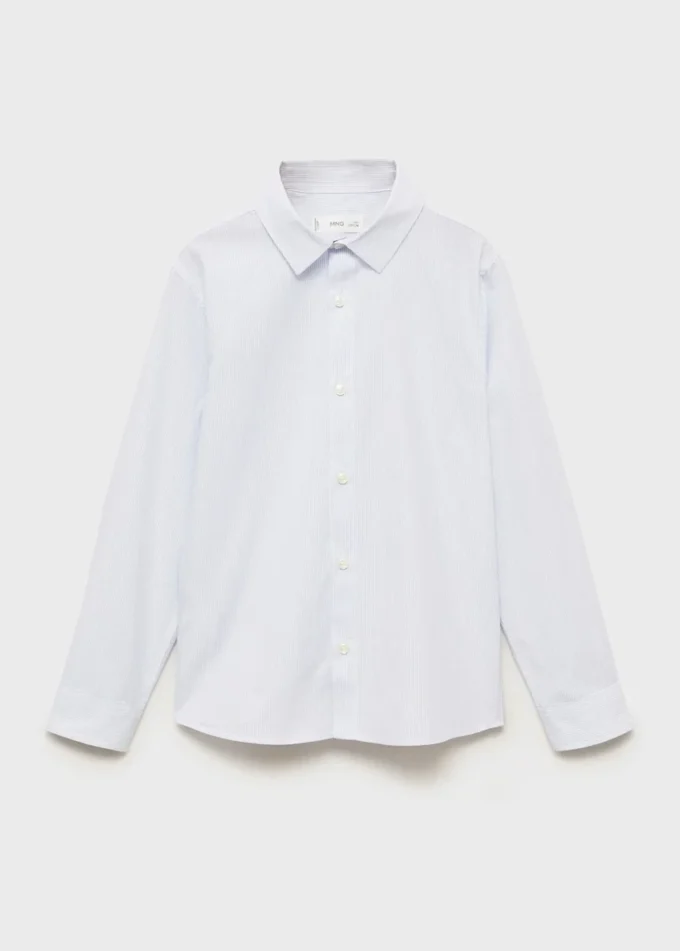 Chemise Oxford rayée