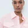 Chemise à plis et poches Chemise à plis et poches