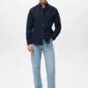 Chemise à poche, coupe classique, 100 % coton