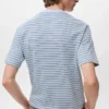 Chemise rayée 100 % coton à coupe régulière