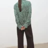 Chemise rayée combinée