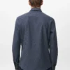 Chemise rayée coupe droite 100 % coton