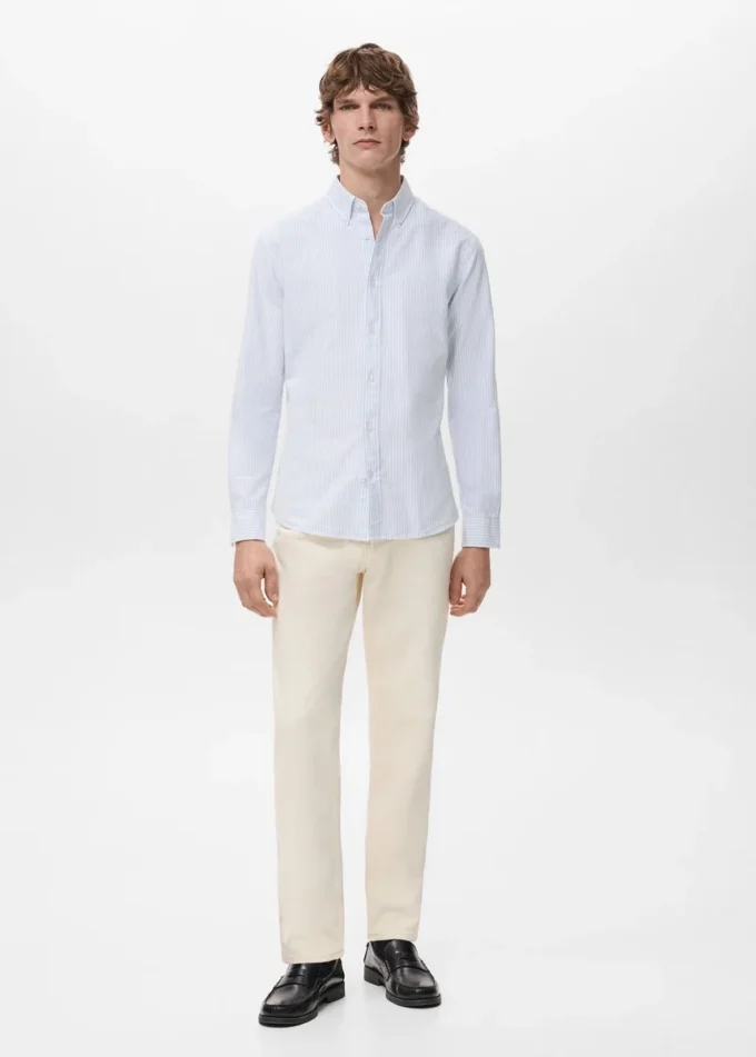 Chemise rayée Kodak 100 % coton Chemise rayée Kodak 100 % coton