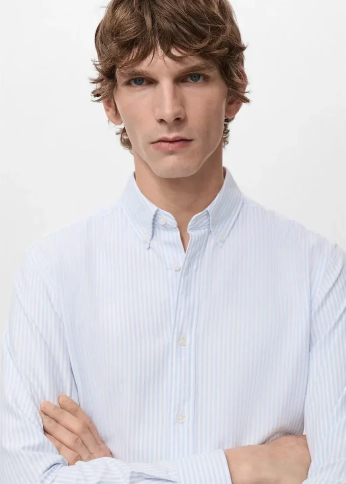 Chemise rayée Kodak 100 % coton Chemise rayée Kodak 100 % coton