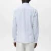 Chemise à rayures texturée, coupe classique