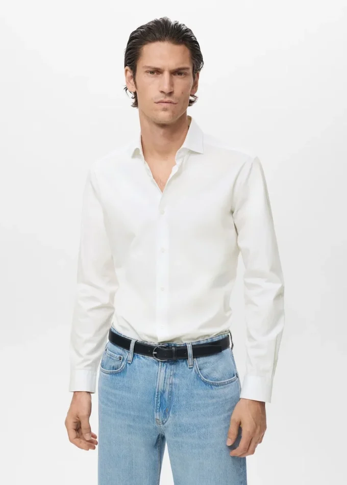 Chemise slim 100 % coton Chemise slim 100 % coton