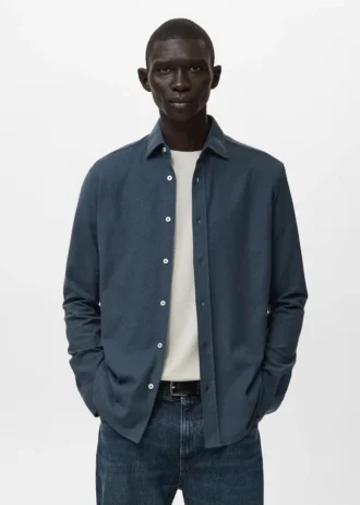 Chemise slim 100 % coton