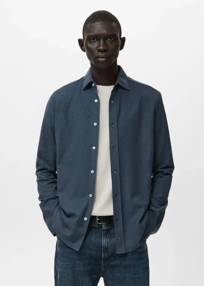 Chemise slim 100 % coton Chemise slim 100 % coton