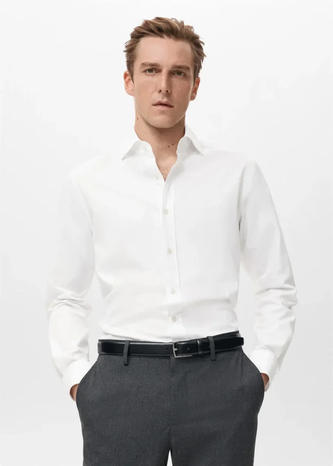 Chemise slim 100 % coton Chemise slim 100 % coton