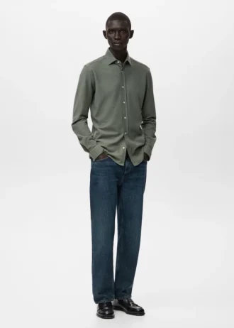 Chemise slim 100 % coton