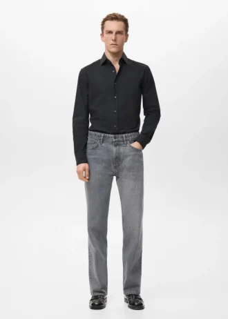 Chemise slim 100 % coton