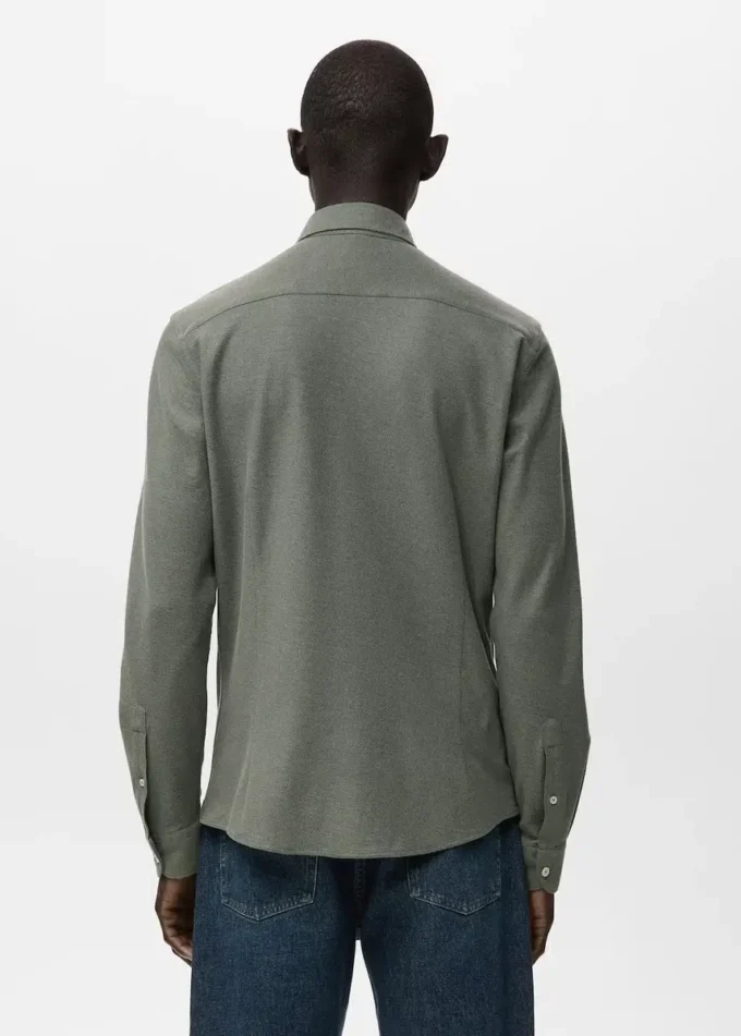 Chemise slim 100 % coton