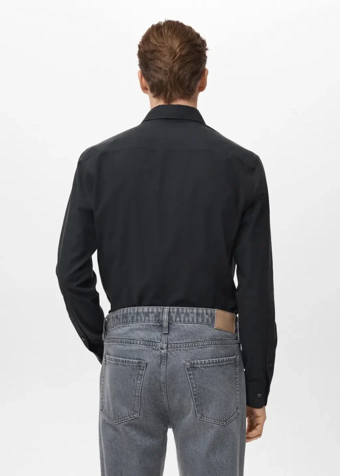 Chemise slim 100 % coton