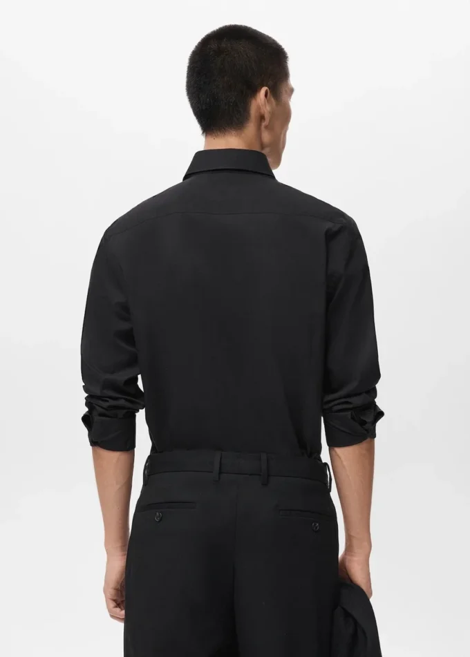 Chemise slim 100 % coton