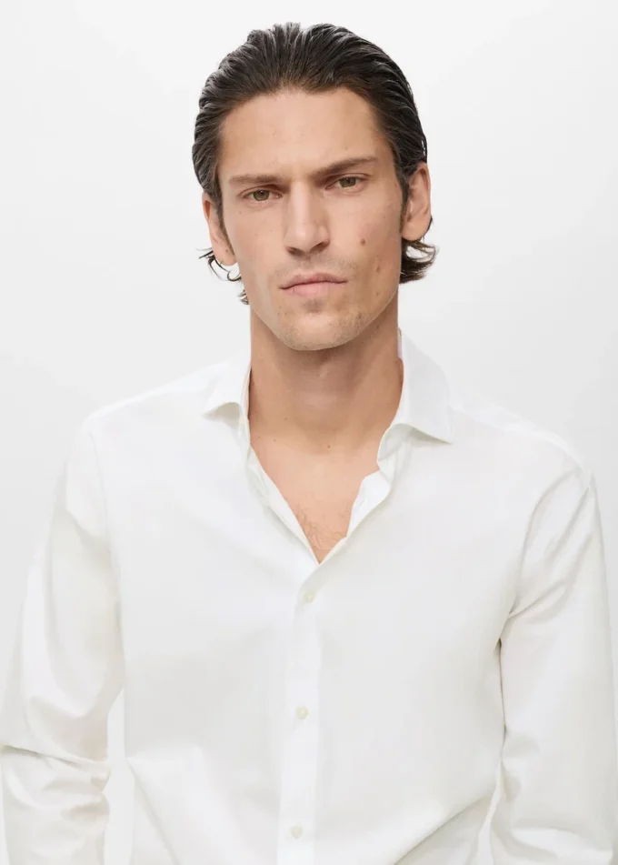 Chemise slim 100 % coton Chemise slim 100 % coton