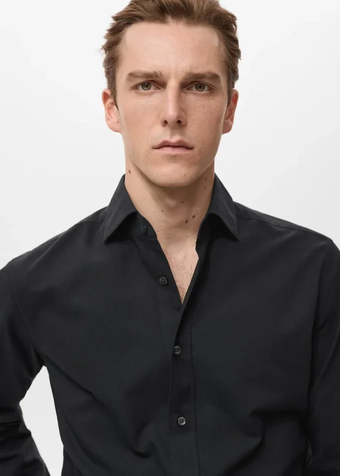 Chemise slim 100 % coton