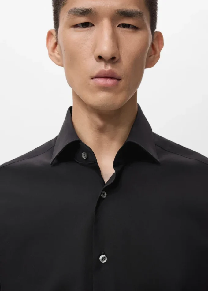 Chemise slim 100 % coton