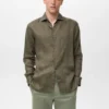Chemise slim 100 % lin Chemise slim 100 % lin