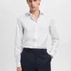 Chemise slim en coton