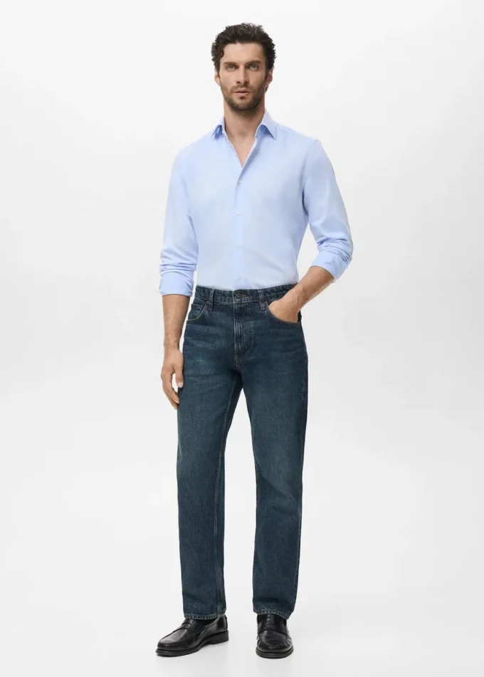 Chemise slim en coton Chemise slim en coton