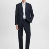 Chemise slim en coton