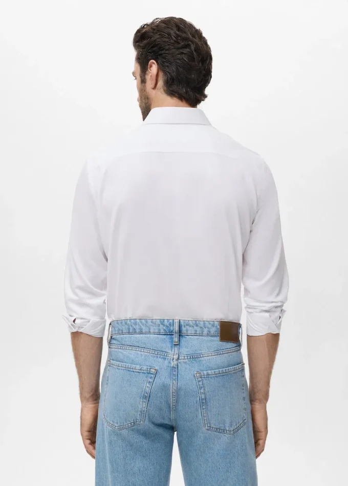 Chemise slim en coton Chemise slim en coton