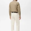 Chemise slim en coton lyocell