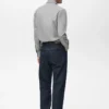 Chemise slim en coton lyocell