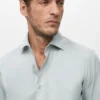 Chemise slim en coton lyocell Chemise slim en coton lyocell